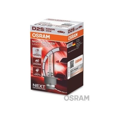 Osram Xenarc Night Breaker Laser 66240XNL D2S-XNBL P32d-2 85V 35W – Zbozi.Blesk.cz