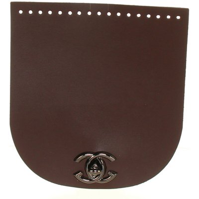 Koženková klopa čokoládová – Zboží Mobilmania