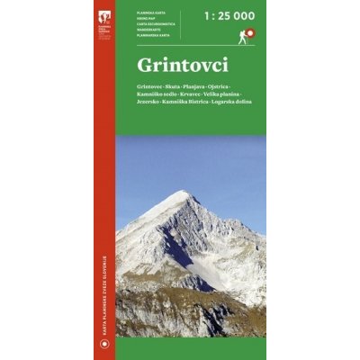 PZS Slovenia Grintovci (Grintovec) - turistická mapa