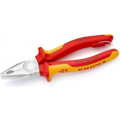 Kleště kombinované 180mm 1000V VDE s připevňovacím okem – Sleviste.cz