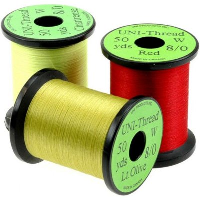 UNI Products Vázací nit Thread 6/0 50 yds červená – Hledejceny.cz