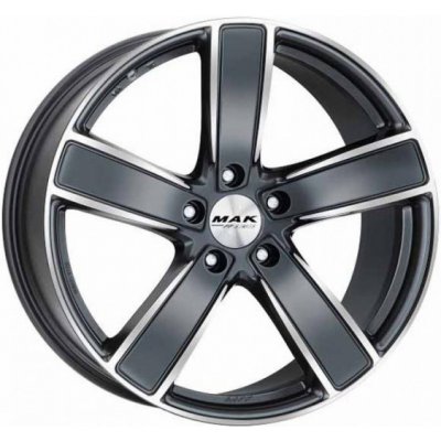 MAK Turismo 11,5x21 5x130 ET58 gunmetal mirror – Hledejceny.cz