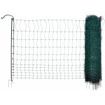 Síť premium nevodivá pro drůbež 122 cm, 50 m, zelená - 2 hroty – Sleviste.cz