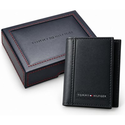 Tommy Hilfiger pánská kožená Genuine Trifold Wallet tmavě hnedá – Hledejceny.cz