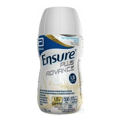 ENSURE PLUS ADVANCE VANILKOVÁ PŘÍCHUŤ POR SOL 30 X 220 ML – Hledejceny.cz