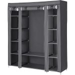 Songmics LSF03G 150 x 175 x 45 cm šedá – Sleviste.cz