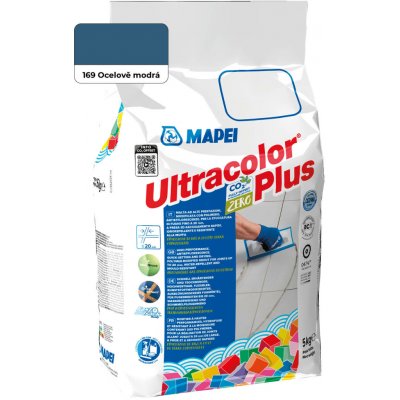 Mapei Ultracolor Plus 169 ocelově modrá (5kg) – Sleviste.cz