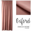 Záclona Závěs AmeliaHome Oxford IIII růžový, velikost 140x250