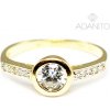 Prsteny Adanito BRR0273G zlatý se zirkony