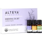 Alteya Organics Dárkový set esenciálních olejů Bio 3 x 5 ml – Hledejceny.cz