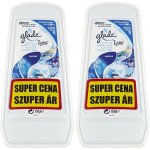 Glade Gel Pure Clean Linen duo pack osvěžovač vzduchu, 2 × 150 g – Sleviste.cz