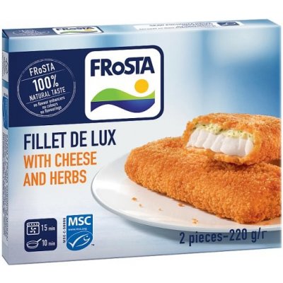 Frosta Filé de lux se sýrem 2 ks 220 g