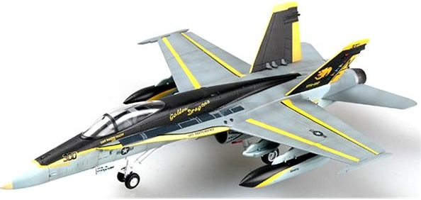 Dragon Easy Model McDonnell Douglas F/A 18C HornetUS NAVYVFA 192 World Famous Golden s1:72