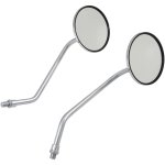 Zrcátka, sada L+P , CHROM (JAWA) - JAWA 350 OHC | Zboží Auto