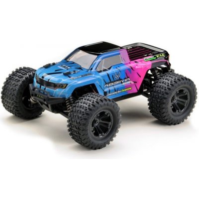 Absima Monster Truck MINI AMT 4WD RTR modro/růžový RC_309371 1:16