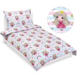 Bellatex bavlna povlečení Sovička růžová 140x200 70x90 – Hledejceny.cz