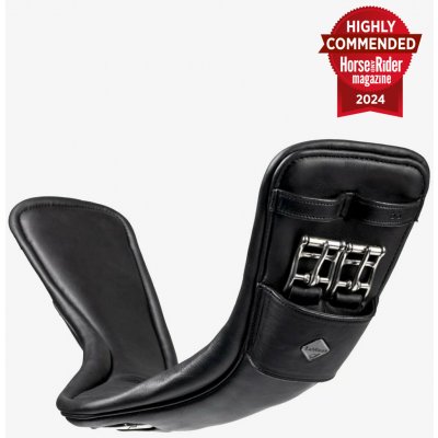 LeMieux Kožený podbřišník Gel Tek Anatomic Black – Zbozi.Blesk.cz