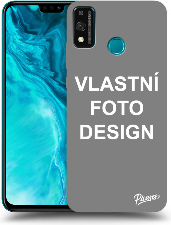 Picasee silikonové Honor 9X Lite - Vlastní design/motiv čiré