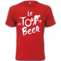 Tričko Pivo Tour de Beer Světle modrá