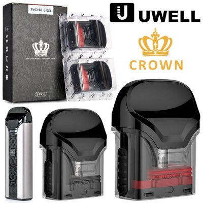 UWELL Crown náhradní POD cartridge 1ohm MTL 1 ks – Zbozi.Blesk.cz