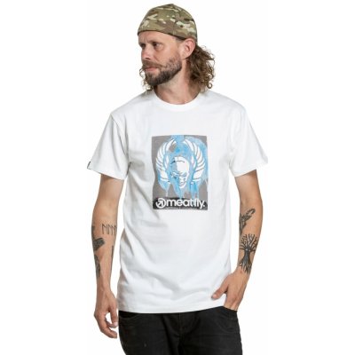 Meatfly Stencil bílá – Zboží Dáma