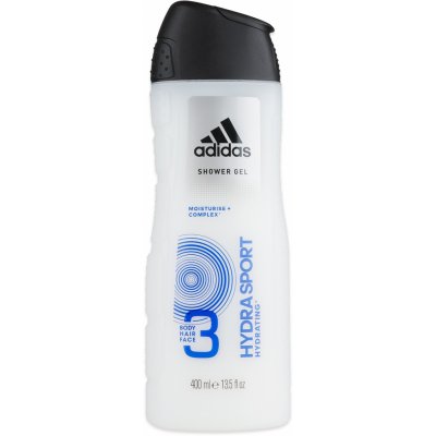 Adidas 3 Active Hydra Sport Men sprchový gel 400 ml