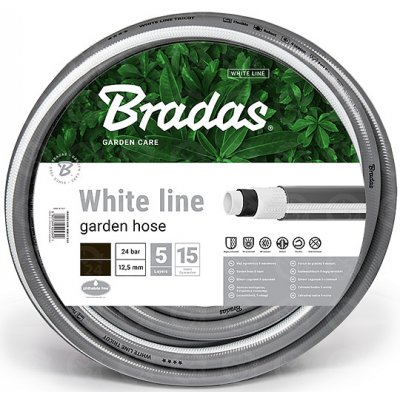 Bradas White Line 5/8" 50m – Zbozi.Blesk.cz