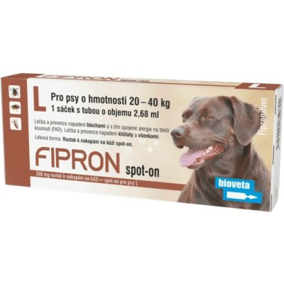 Fipron Spot-on Dog L 1 x 2,68 ml – Sleviste.cz