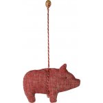 Vánoční textilní ozdoba Christmas Pig Red Maileg – Hledejceny.cz