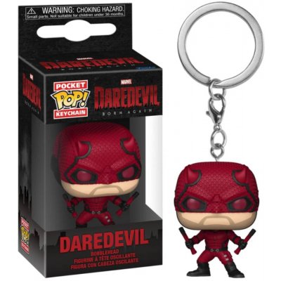 Přívěsek na klíče Funko Pop! 1543 Marvel Daredevil Born Again Daredevil – Hledejceny.cz
