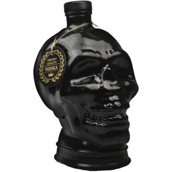 Prime Vodka Jolly Skull Black 40% 1 l (holá láhev)