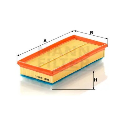 MANN FILTER Vzduchový filtr C 3088/1 – Hledejceny.cz
