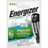 Baterie nabíjecí Energizer EXTREME DUO AAA 800 mAh EHR006