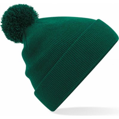 Beechfield Unisex čepice s bambulí B426 Bottle Green – Hledejceny.cz