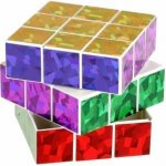 Kostka skládací hlavolam plast třpytivá – Zboží Dáma