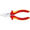 Kleště kombinované Knipex 08 26 145 Kombinované kleště 145 mm, úzké, ploché - VDE