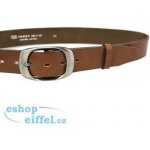 Penny Belts dámský kožený opasek 72NKS-48 hnědý – Zboží Dáma