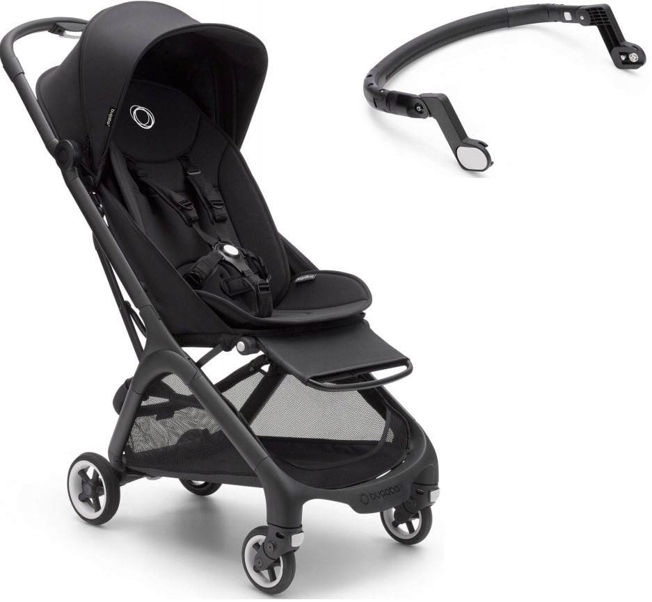 Bugaboo Butterfly Black/Midnight Black pěnová kola 2021