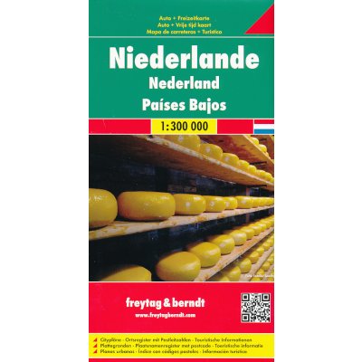 Nizozemsko Niederlande automapa 1:300 000 – Hledejceny.cz