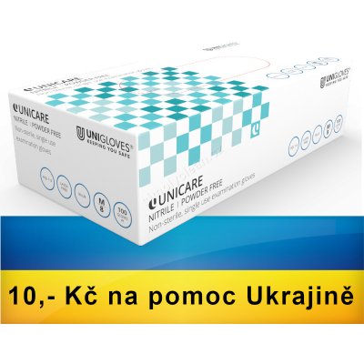 Unicare nitrilové bez pudru 200 ks – Zboží Mobilmania