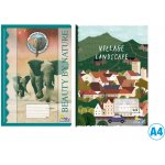 Notes Školní sešit 425 čtvereček – Hledejceny.cz