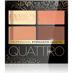 Eveline Cosmetics Quattro paletka očních stínů 01 3,2 g