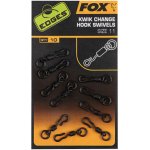 Fox obratlíky EDGES Kwik Change Hook Swivels vel.11 – Zbozi.Blesk.cz