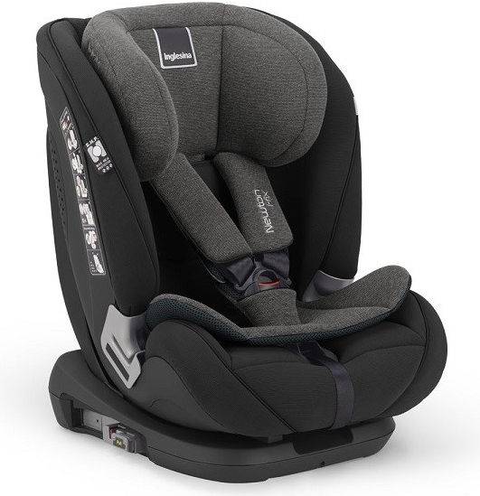 Inglesina Newton Group I-FIX 1/2/3 2022 Vulcan Black