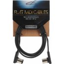 RockBoard Flat MIDI Cable 60 cm Black