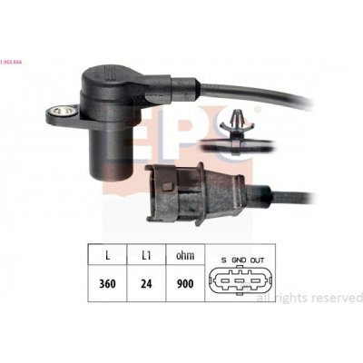 Generátor impulsů, klikový hřídel EPS 1.953.564 – Hledejceny.cz