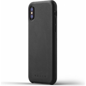 Pouzdro MUJJO - Full Leather Case iPhone X černé