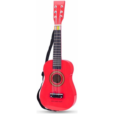 New Classic Toys Dětská kytara červená