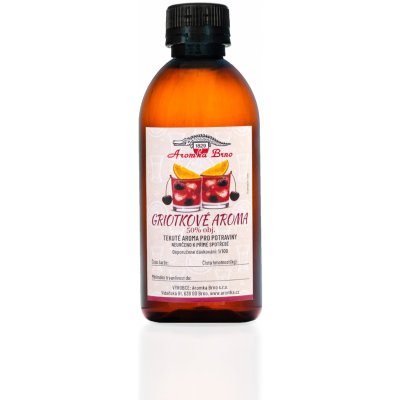 Aromka Brno Griotkové aroma 50% 260 ml – Zboží Dáma
