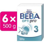BEBA 3 OPTIPRO 6 x 500 g – Hledejceny.cz